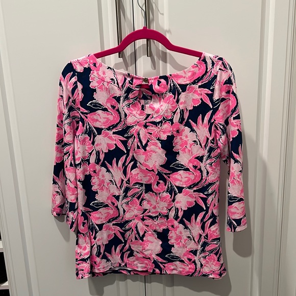 Lilly Pulitzer Waverly Top Size S - Picture 2 of 4